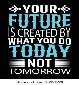 Nice Typography T-Shirt Design Vector