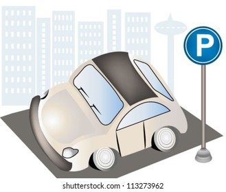 Nice urban car