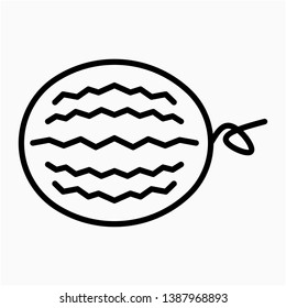 Nice vector icon of fruit