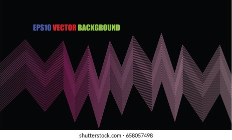 Nice waving colors background.