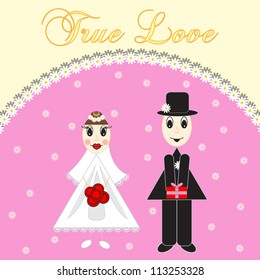 nice wedding card