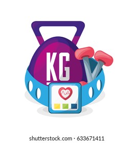 nice weights tools to do exercise and carry healthy life
