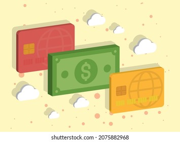 nice wireless connection design with items