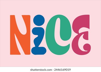 nice word art design fashion