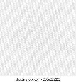 NICE word in star shape with gray line abstract pattern background.