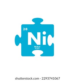 nickel icon set. vector template illustration for web design