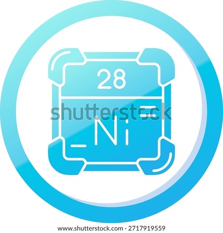 Nickel Line vector Icon Design