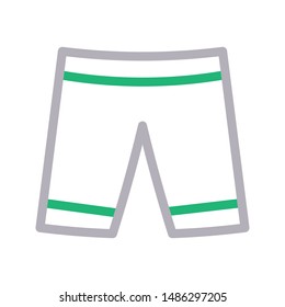 nicker colour line vector icon