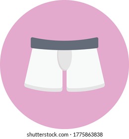 nicker vector flat color icon