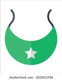 Nickless fully editable vector icon

