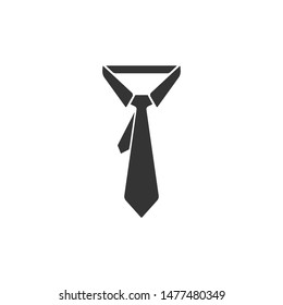 Nicktie logo icon vector concept illustration design 