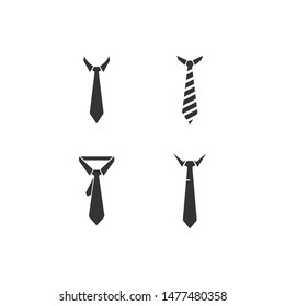 Nicktie logo icon vector concept illustration design 