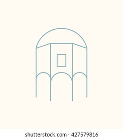 Nicosia  Vector Illustration
