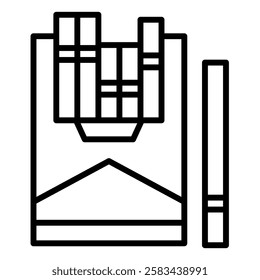 Nicotine Icon, Cigarette, Toxic, Vaping