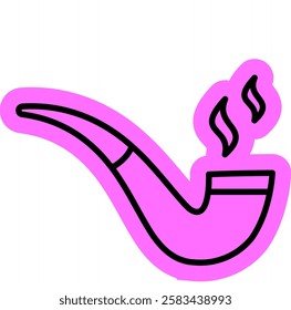 Nicotine Icon, Cigarette, Toxic, Vaping