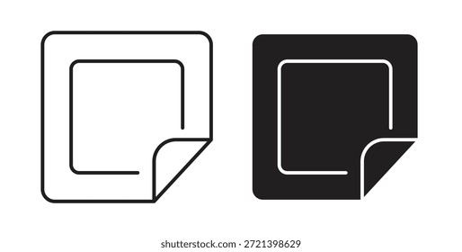 Nikotinpflaster-Icon-Konzeptset. Einfache Symbolsammlung