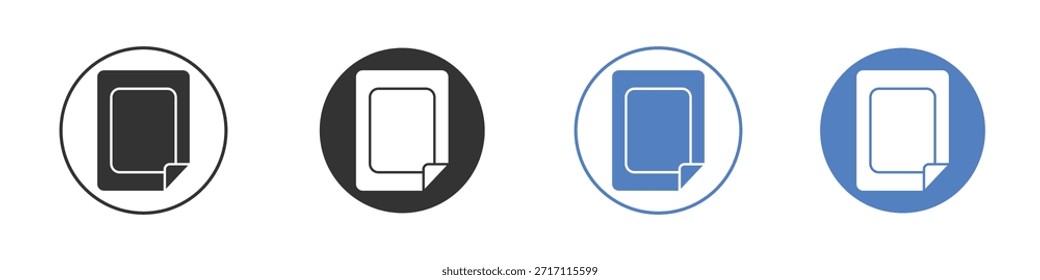 Conjunto de pictogramas de iconos de parche de nicotina. Diseños de iconos de Vector