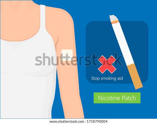 Nicotine patch for stop\
smoking therapy
