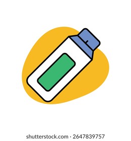 Nicotine-Free Icon vector stock illustration