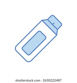 Nicotine-Free Icon vector stock illustration