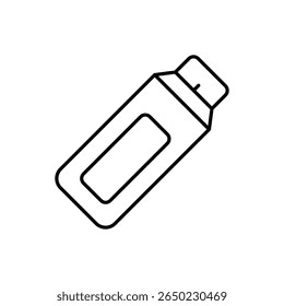 Nicotine-Free Icon vector stock illustration