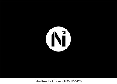 NID Dj Logo For Electronic Dance Music Initial
