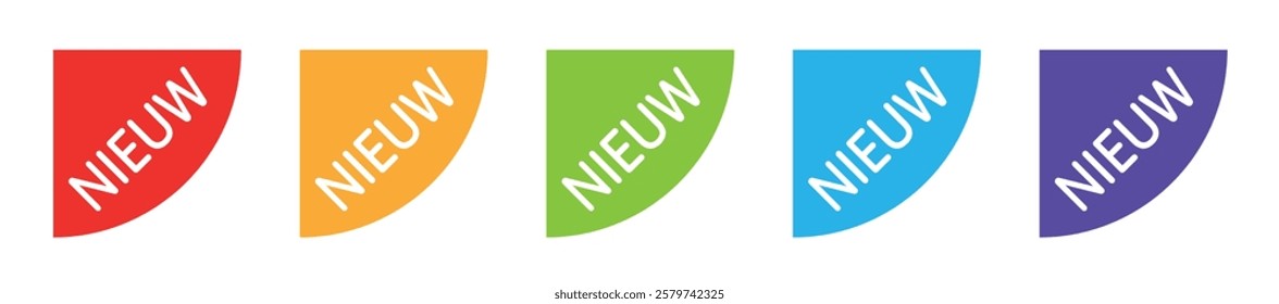 Nieuw, New in Dutch language