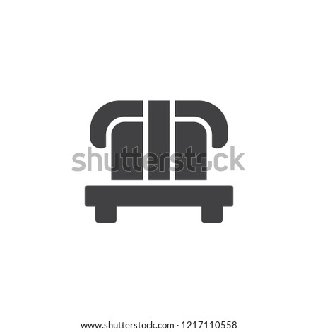 Nigari sushi roll vector icon. filled flat sign for mobile concept and web design. Asian food simple solid icon. Symbol, logo illustration. Pixel perfect vector graphics Stock photo © 