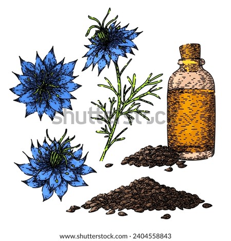 Image, Stock Photo caraway colors Grain