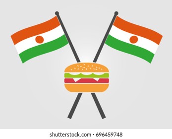 Niger Emblem Burger