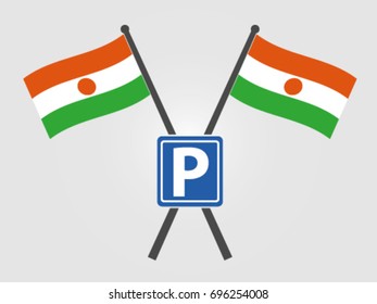 Niger Emblem Road Sign