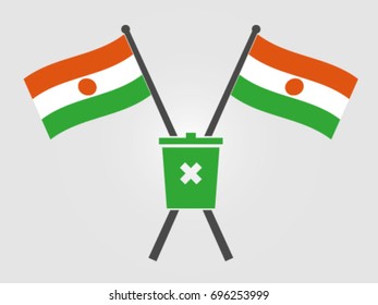 Niger Emblem Trash