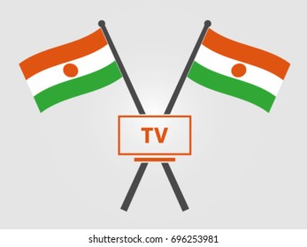 Niger Emblem TV Broadcast