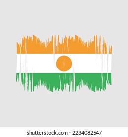 Niger-Flag-Vektorgrafik