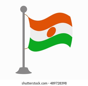 niger flag mast