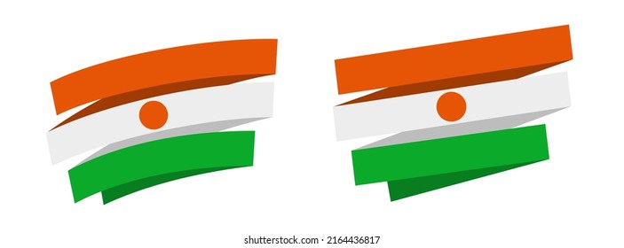 Niger Flag Themed Thick Neat Brush