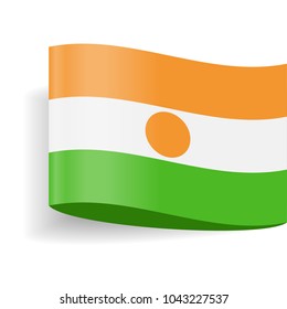 Niger Flag Vector Icon - Illustration