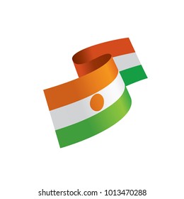 Niger flag, vector illustration