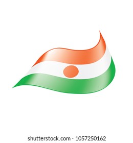 Niger flag, vector illustration