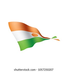 Niger flag, vector illustration