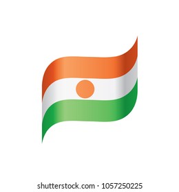 Niger flag, vector illustration