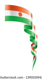 Niger flag, vector illustration on a white background