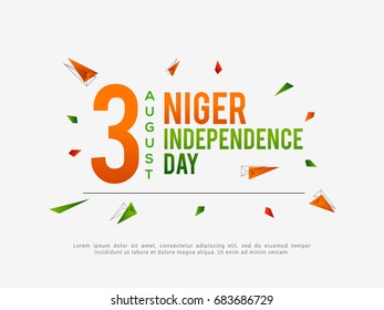 Niger Independence Day Background.