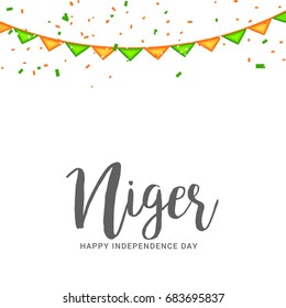 Niger Independence Day Background.
