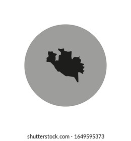 niger region map nigeria country