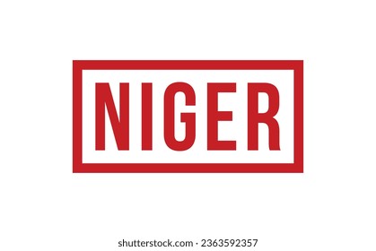 Niger Rubber Stamp Seal Vector