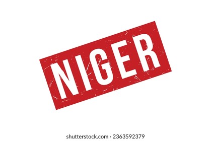 Niger Rubber Stamp Seal Vector