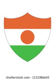 Niger Shield Flag
