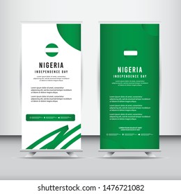 Nigeria democracy day vector template. Design illustration for banner; advertising; greeting cards or print. Design happiness celebration.