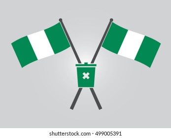 Nigeria Emblem Garbage